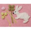 Felting Needle Applique Mold-Clover & Rabbit