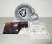 Howie Long Autographed/Hand Signed Oakland Raiders Mini helmet with HOF 00 inscription