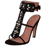 Alexandra Neel Women's 402 Jeweled T-Strap Sandal
