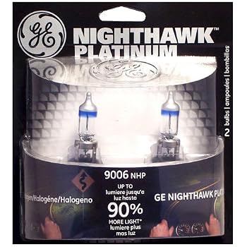 Set A Shopping Price Drop Alert For GE 9006NHP/BP2 Nighthawk PLATINUM Headlight Bulbs (Low Beam), Pack of 2