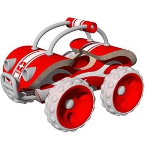 Hape Bamboo Collection E-Offroader  Sporty and Rugged Vehicle