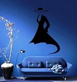Fashion Classy Woman Clothing Dress Wall Mural Vinyl Art Sticker M064