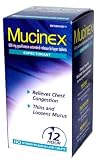 Mucinex-Extended Release Bi-Layer Guaifenesin 600mg (Expectorant), 110 Tablets (Super Bonus Size)