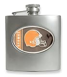Review Quality Gold  / Cleveland Browns Stainless Steel Hip Flask