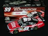 2008 Carl Edwards #99 Office Depot SIGNED 1/24 COT