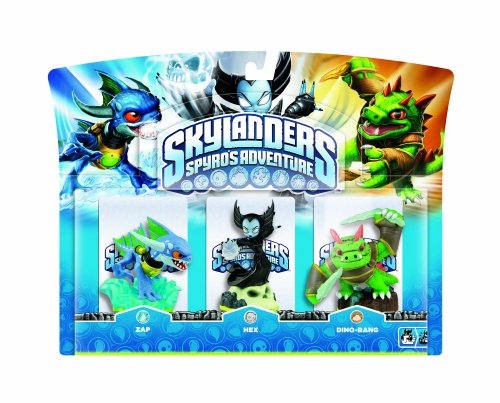 Skylanders: Spyros Adventure - Triple Character Pack - Hex, Zap and Dinorang (Wii/PS3/Xbox 360/PC)