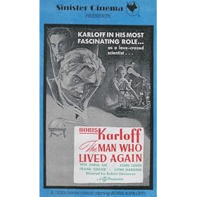 The Man Who Lived Again [VHS]
