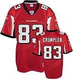 Men`s Atlanta Falcons #83 Alge Crumpler Team Replica Jersey - L