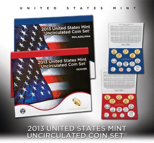 2013 United States Mint Uncirculated Coin Set (U13)