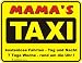 Blechschild - Mama's Taxi (17x22cm)