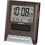 SEIKO CLOCK (セイコークロック) 目覚まし時計 ハイブリッド ソーラー 電波時計 ツイン・パ SQ644Bの画像