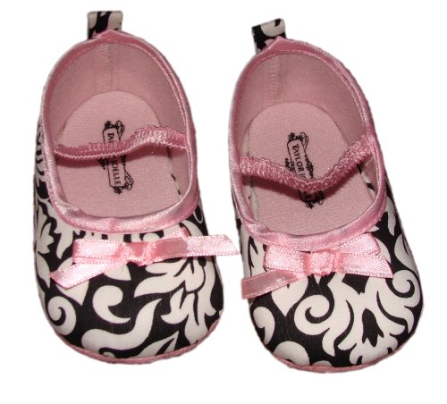 Damask Baby Girl Shoes (18-24 months)