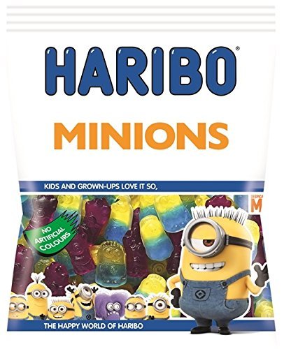 Haribo Despicable Me Minions Gummy Candy 12 x 150g Bags