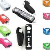 Solid and Two-Tone Silicone Skin Cases for Nintendo Wii Remote Control & Nunchuk - 13 Color Options