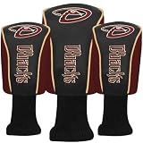 McArthur Arizona Diamondbacks Black 3-Pack Golf Club Headcovers