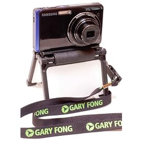 GARY FONG Flip-Cage - Table Top Stand for Compact Cameras - Black