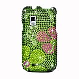 Rhinestones Protector Case for Samsung Fascinate & Mesmerize SCH-i500, Gree ....