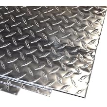 Aluminum 3003-H22 Diamond Tread Plate, Bright Finish, ASTM B209