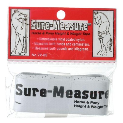 Tough-1 Sure Measure Horse & Pony Height & Weight Tape