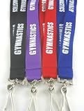 Gymnastics Lanyard, Black, Perfect for sports, Every Gymnast