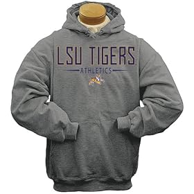 <b>LSU Hoodie with Screen Print Logo</b>