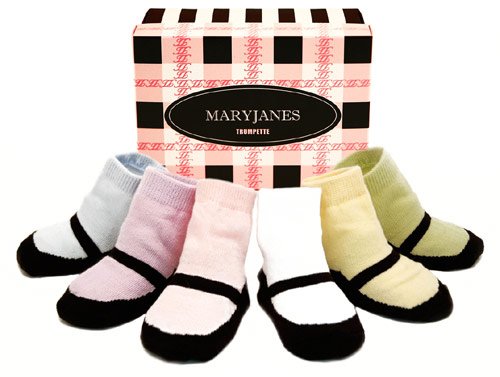 Baby Socks - Mary Janes Gift Box