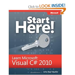 51fIvzXlChL. BO2,204,203,200 PIsitb sticker arrow click,TopRight,35, 76 AA300 SH20 OU01  Start Here! Learn Microsoft Visual C# 2010 (Developer)