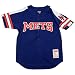 New York Mets Youth Button Down Raglan Sleeve Baseball Jersey by Stitches Athletic Gear