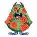 Spot Beaded Cross Stitch Kit Mill Hill 2016 Little Monsters Trilogy MH191623