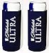 Michelob Ultra Slim Can Licensed Beer Coolie Holder Huggie 2-Pack