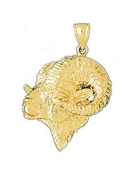 CleverEves 14K Gold Pendant Moose 9.4 - Gram(s)