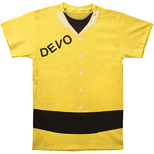 DEVO - Duty Now Men's Fitted Jersey - Double Sided T-Shirt