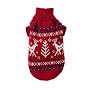 RED - SMALL - Caribou Dog Sweater