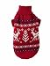 Pet Supplies : RED - SMALL - Caribou Dog Sweater