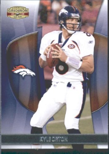 2009 Donruss Gridiron Gear Football Card # 53 Kyle Orton Denver Broncos Mint Condition- Shipped In Protective Screwdown Display Case!