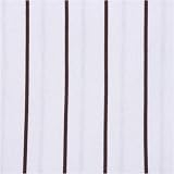 Bask Home Jersey Fitted Crib Sheet - Chocolate Stripe