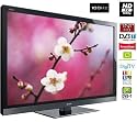 SHARP LC40LE705E LED Television + E1000 Black Glass TV Stand
