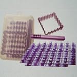 Timbres de l'alphabet pour les biscui...