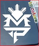 Manny Pacquiao MP Logo Car Window Stickers 4