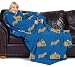Denver Nuggets Adult Comfy Throw Blanket with Sleeves