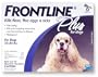 Merial Frontline Plus Flea and Tick Control for 23-to-44-Pound Dogs and Puppies, 6 Doses