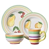 16-pc. Dinnerware Set - Produce by Tabletops Unlimited Inc