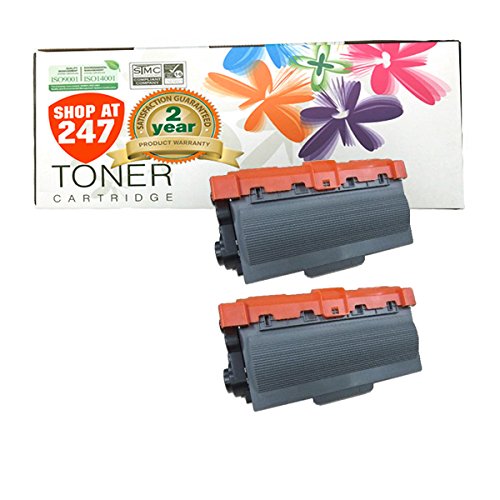 ShopAt247 ® Compatible Toner Cartridge Replacement for Brother Super High Yield TN780 XXL (Black, 2-Pack)