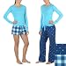 Apparel : Xhilaration® 3-pc. Pajama Set - Turquoise