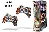 New XBOX 360 Console Protective Skin - Madhatter