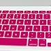 Pink Keyboard Silicone Cover Skin for Macbook 13-Inch Unibody / Macbook Pro 13, 15, 17 inches