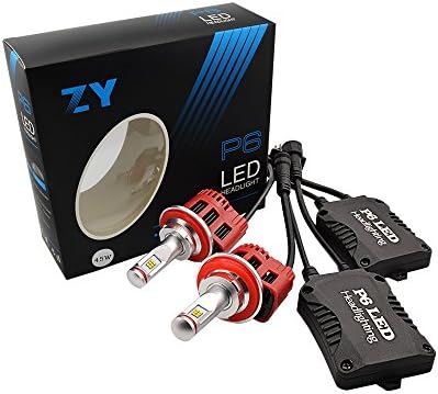 All Seasons LED Genuine Philips Luxeon ZES Chip LED Headlight Kit 90W &amp; 9000LM/Set, Color Temperature White 6000K (H13/9008 Hi/Lo)