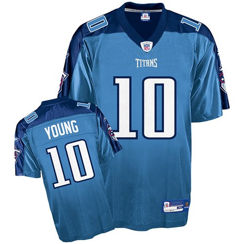 Reebok Tennessee Titans Vince Young Replica Jersey Small