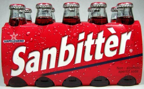 San Pellegrino Sanbitter Red [40 Pack] 3.4 Oz Bottle
