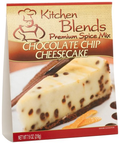 Kitchen Blends Chocolate Chip Cheesecake Mix, 7.6-Ounce Packages (Pack of 3) by Kitchen Blends